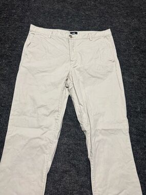 H&M Men's Light Cream Chino Pants